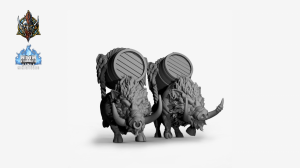 SnowMountains Wild Boars 01 & 02.